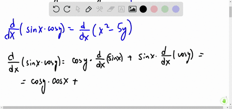 find-dydx-by-implicit-differentiation-sin-x-cos-yx2-5y