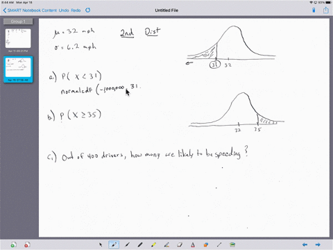 suppose-that-the-speeds-of-drivers-on-a-certain-road-are-normally-distributed-with-the-mean-32-mph-and-the-standard-deviation-62-mph-what-is-the-probability-that-a-randomlly-chosen-driver-is-driving-2