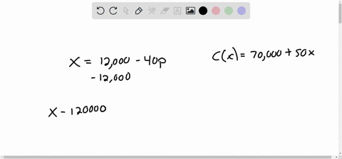 the-price-demand-equation-and-the-cost-function-for-the-production-of-table-saws-are-given-respectively-by-x-12000-40p-and-cx-70000-50x-where-x-is-the-number-of-saws-that-can-be-sold-at-a-pr-20503