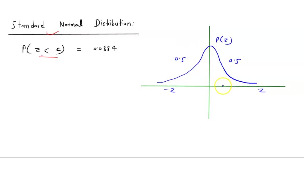 SOLVED: For a standard normal distribution, given: P(z