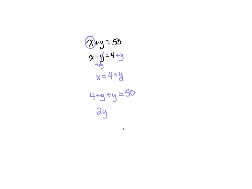 solved-the-sum-of-the-two-numbers-is-50-and-their-difference-is-4-what