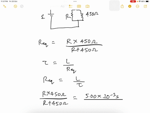consider-the-circuit-shown-in-figure-p3219-figure-p3219-when-the-switch-is-in-position-a-for-what-value-of-r-will-the-circuit-have-a-time-constant-of-150-mu-mathrms-quad-129-mathrmk-omega-quad-checkma