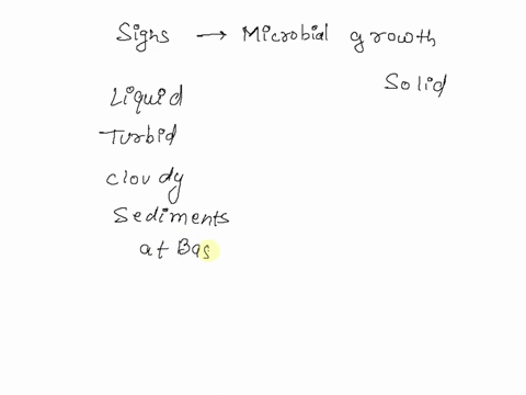 what-are-signs-of-microbial-growth-in-a-liquid-medium-such-as-broth-on-a-solid-medium-such-as-nutrient-agar-49562