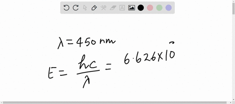 an-electron-has-the-same-wavelength-as-blue-light-450-nm-what-is-the-kinetic-energy-of-the-electron-50395