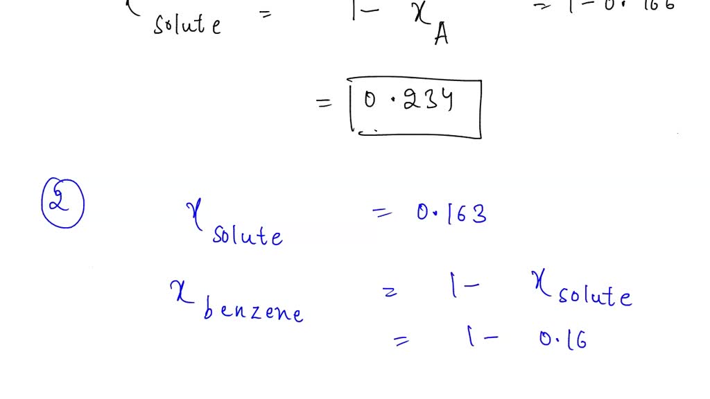 solved-a-nonvolatile-solute-is-dissolved-in-benzene-and-the-resulting