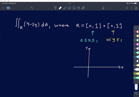 find-the-value-of-the-double-integral-by-first-identifying-it-as-the-volume-of-a-solid-4-2y-da-r-0-1-x-01-r-23753