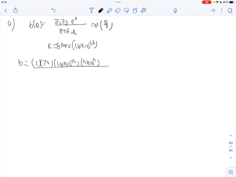 a-beam-of-8-mev-alpha-particles-is-incident-upon-a-thin-gold-screen-z-79-a-calculate-the-impact-parameter-fro-scattering-an-incident-alpha-particle-through-and-angle-of-2-degrees-and-110-deg-12723