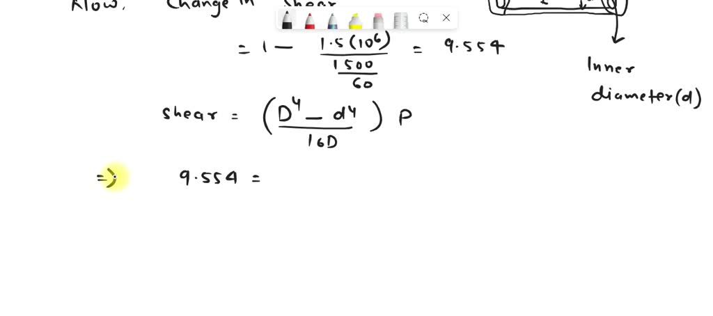 solved-a-shaft-is-made-from-a-tube-the-ratio-of-the-inside-diameter