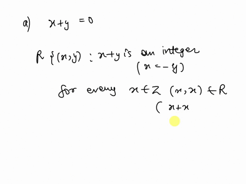 given-the-following-relations-on-the-set-of-all-integers-where-xyrxyr-if-and-only-if-the-following-is-satisfied-check-all-correct-answers-from-the-following-lists-47717