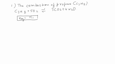 propane-c3h8-is-burned-with-air-and-the-combustion-products-consist-of-co2-co-h2o-o2-n2-oh-h2-and-no-the-number-of-equilibrium-constant-relations-needed-to-determine-the-equilibrium-composit-53977