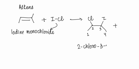 15-ci-iodine-monochloride-reacts-with-alkenes-in-the-same-way-as-the-markovnikov-addition-of-hbr-to-alkenes-4-pts-ignoring-stereochemistry-wo-products-can-be-formed-2-chloro-3-iodo-2-methylb-17823