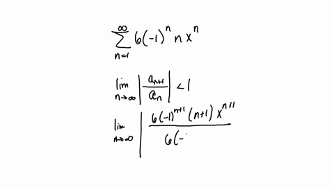 find-the-radius-of-convergence-r-of-the-series-6-1nxn-n-1-r-find-the-interval-i-of-convergence-of-the-series-enter-your-answer-using-interval-notation-14783