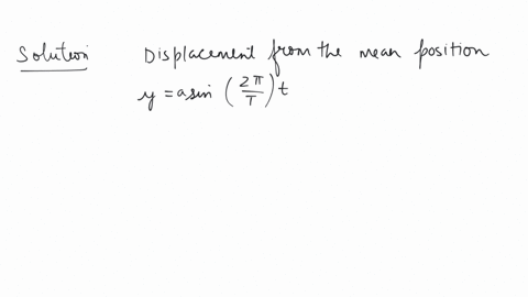 a-particle-executes-simple-harmonic-oscillation-with-an-amplitude-a-the-period-of-oscillation-is-t-the-minimum-time-taken-by-the-particle-to-travel-half-of-the-amplitude-from-the-equilibrium-position-