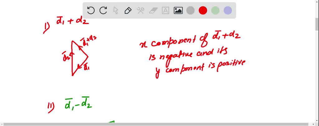 SOLVED: The two vectors shown in the figure lie in an xy plane. What ...