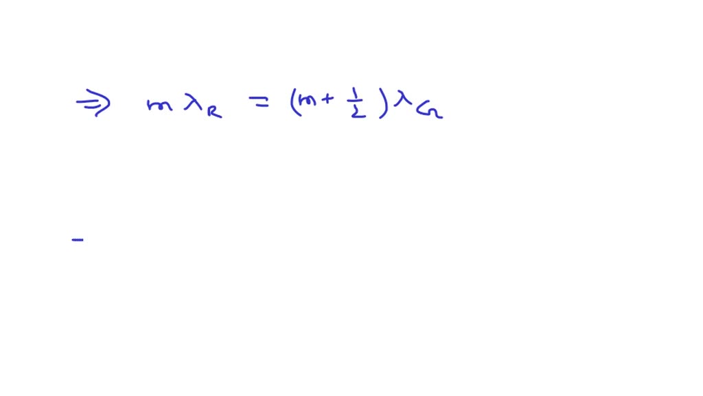 SOLVED: A thin film of oil (n = 1.25) is located on a smooth wet ...