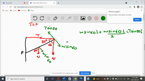 find-the-tension-t-in-each-cable-and-the-magnitude-and-direction-of-the-force-exerted-on-the-strut-by-the-pivot-in-each-of-the-arrangements-in-fig-e1113-in-each-case-let-w-be-the-weight-of-the-suspend