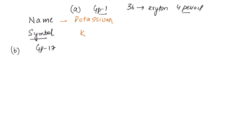 use-the-periodic-table-to-give-the-name-and-symbol-for-each-of-the-following-elements_-a-the-alkali-metal-in-the-same-period-as-the-neutral-noble-gas-with-36-electrons-name-symbol-b-the-halo-54445