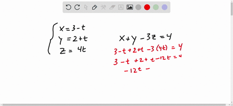 find-the-point-at-which-the-line-intersects-the-given-plane-x-3-t-y-2-t-z-4t-x-y-3z-4-07096