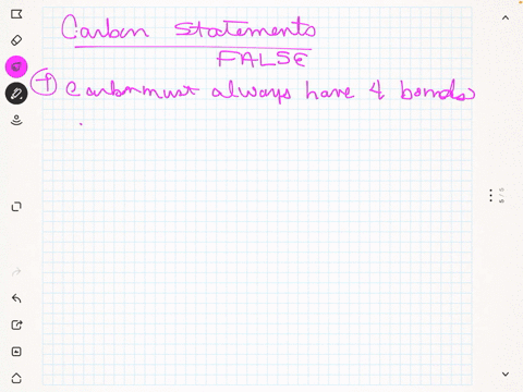 which-of-the-following-statements-about-carbon-is-false-carbon-must-always-have-four-bonds-carbon-can-bond-to-itself-carbon-can-have-either-a-tetrahedral-trigonal-planar-or-linear-geometry-c-55657