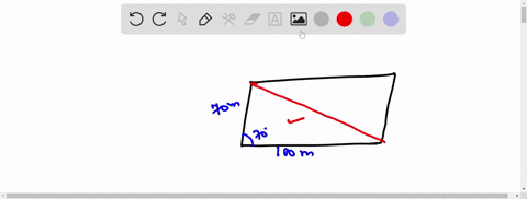 geometry-a-parking-lot-has-the-shape-of-a-parallelogram-see-figure-the-lengths-of-two-adjacent-sides-are-70-meters-and-100-meters-the-angle-between-the-two-sides-is-70circ-what-is-the-area-of-the-pa-2