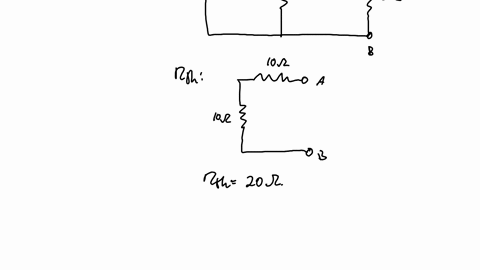 433-determine-the-thevenin-equivalent-circuit-shown-in-fig-4101-as-seen-by-the-5-ohm-resistor-then-calculate-the-current-flowing-through-the-5-ohm-resistor-10-9-100-5-figure-4101-for-prob433-24884
