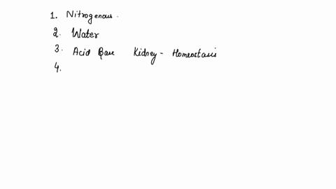 the-kidney-is-referred-to-as-an-excretory-organ-because-it-excretes-___1___-wastes-it-is-also-a-major-homeostatic-organ-because-it-maintains-the-electrolyte-___2___-and-___3___-balance-of-th-31492