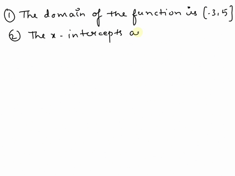 domain-35-x-intercepts-3-0-5-0-f1-3-fx-has-a-relative-min-of-3-at-x-2-and-a-relative-min-of-5-at-x-3-fx-has-a-relative-max-of-2-occurring-at-x-0-fx-is-increasing-on-the-interval-20-u-35-fx-i-26782