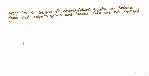 what-is-accumulated-comprehensive-income-of-equity