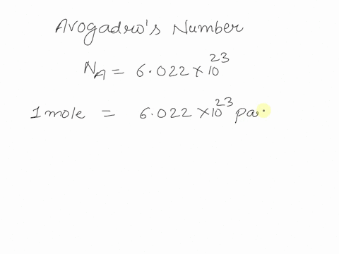 a-what-is-avogadros-number-and-how-is-it-related-to-the-mole-b-what-is-the-relationship-between-the-formula-weight-of-a-substance-and-its-molar-mass-56166