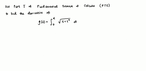 use-part-one-of-the-fundamental-theorem-of-calculus-to-find-the-derivative-of-the-function-gx-7-dt-18722