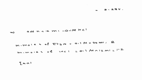 find-the-ph-during-the-titration-of-2000-ml-of-01000-m-triethylamine-ch3ch23n-kb-52-104-with-01000-m-hcl-solution-after-the-following-additions-of-titrant-a-1200-ml-ph-_____-b-2040-ml-ph-___-97602