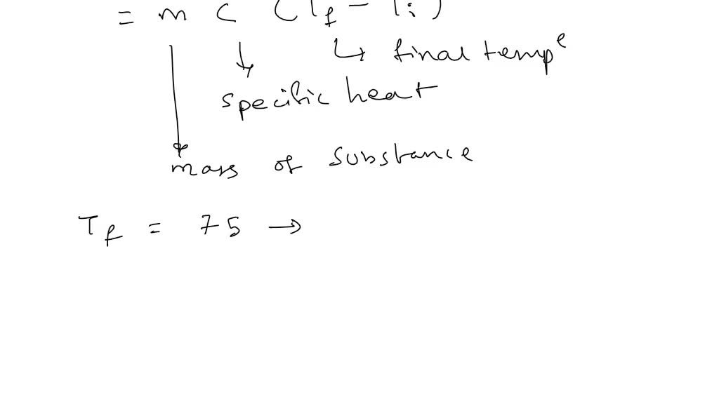 SOLVED The temperature of a 50 g of aluminum is raised from 20˚C to 90