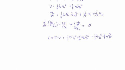 consider-the-mechanical-system-shown-in-the-figure-below-the-displacements-y1-and-y2-are-measured-from-the-equilibrium-positionsiderive-the-equations-of-motion-using-two-different-methodsiid-34995