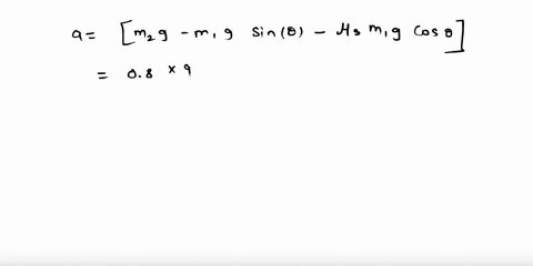 40-kg-block-is-at-rest-on-surface-that-is-inclined-308-above-the-horizontal-the-coefficients-of-friction-between-the-block-and-the-surface-are-033-and-ld-026_-string-from-the-block-runs-over-45243