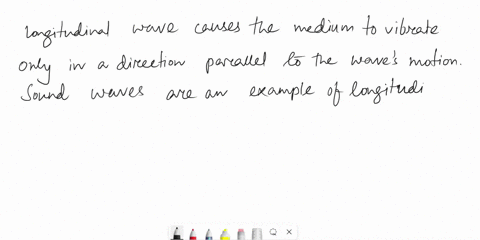 which-type-of-kind-of-wave-causes-the-medium-to-vibrate-only-in-a-direction-parallel-to-the-waves-motion-90916