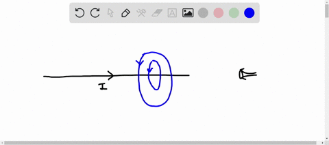 a-horizontal-wire-carries-a-current-straight-toward-you-from-your-point-of-view-the-magnetic-field-caused-by-this-current-select-one-a-radiating-outward-from-the-wire-in-all-directions-b-poi-09918