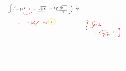 intleft-3-x25-sqrt3x2-frac25-sqrt4x4right-d-x-a-frac17-x4c-b-3-x35-xfrac53-frac25-xfrac544c-c-x33-xfrac53-5-xfrac54c-d-x23-xfrac23-5-xfrac14c