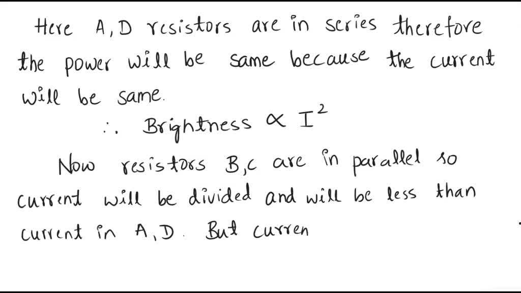 SOLVED: In The Circuit Shown Below: Rank In Order From Most To Least ...