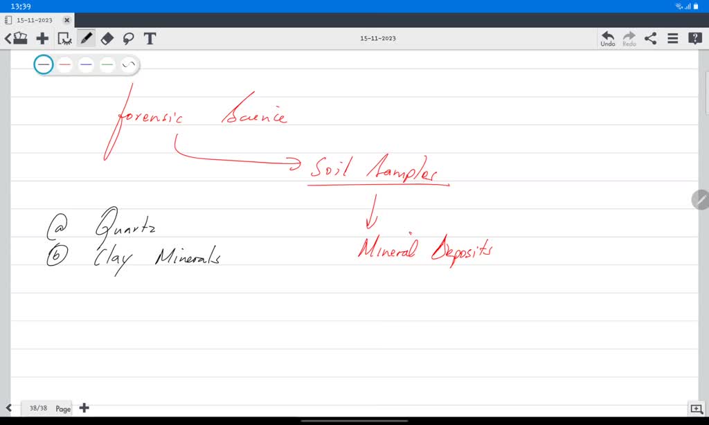 SOLVED: Question 3: in forensics What mineral deposits are likely found ...