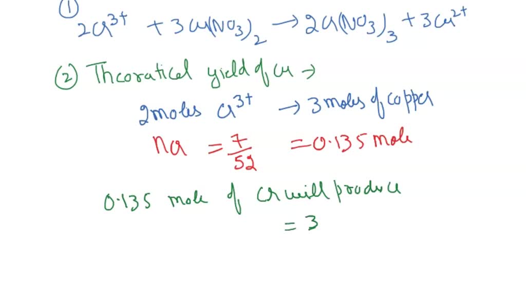 SOLVED Copper (II) nitrate and potassium hydroxide are the reactants