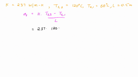 the-upper-surface-of-a-50-cm-thick-solid-plate-k-237-wmk-is-being-cooled-by-water-with-temperature-of-20c-the-upper-and-lower-surfaces-of-the-solid-plate-maintained-at-constant-temperatures-15165