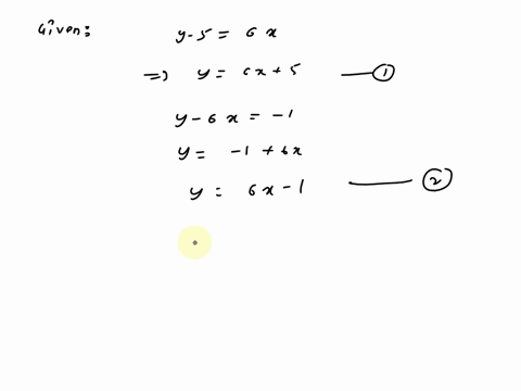 12-the-lines-for-these-equations-y-5-6xand-y-6x-1-are-perpendicular-neither-parallel-13-write-the-equation-y-mx-b-for-a-line-that-passes-through-0-3-and-is-parallel-to-a-line-that-passes-thr-98133