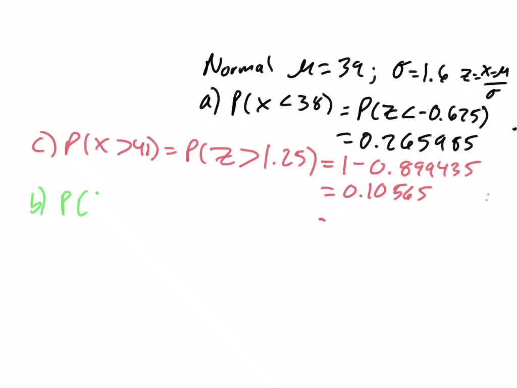 SOLVED: determining automobile mileage ratings, it was iound that the ...