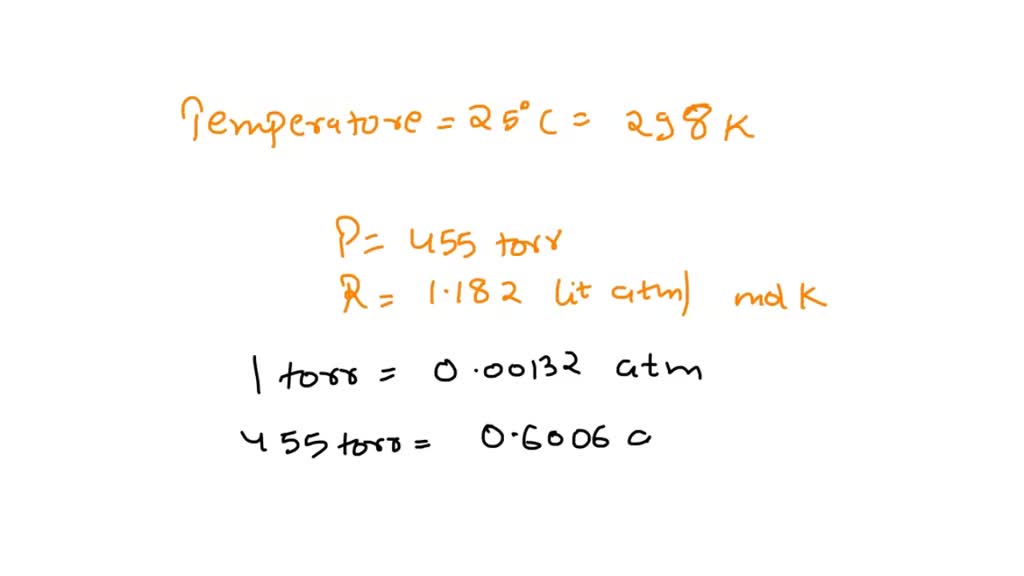 SOLVED Calculate the density of Cl2 gas at 25.0 oC and 0.750 atm. d