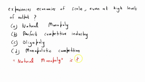 which-of-the-following-describes-an-industry-that-experiences-economies-of-scale-even-at-high-levels-of-output-natural-monopoly-perfectly-competitive-industry-oligopoly-monopolistic-competit-23801