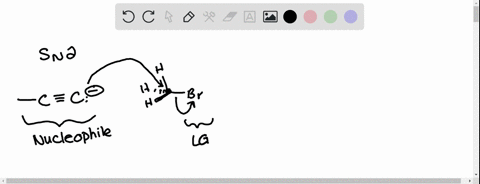 for-the-given-sn2-reaction-draw-the-organic-and-inorganic-products-of-the-reaction-and-identify-the-nucleophile-substrale-and-leaving-group-organic-product-inorganic-product-druw-the-organie-43912