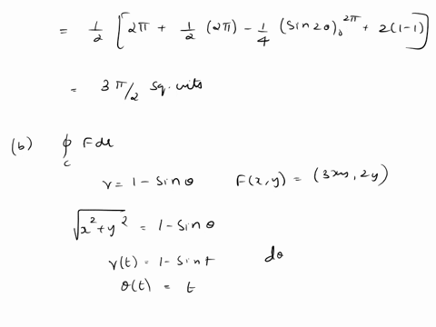 problem-4-let-c-denote-the-cardioid-with-polar-representation-r-1-sin-0-0-0-2t-with-denoting-the-outward-unit-normal-to-the-curve-c-use-the-area-formula-area-1y-n-ds-to-compute-the-area-encl-57744