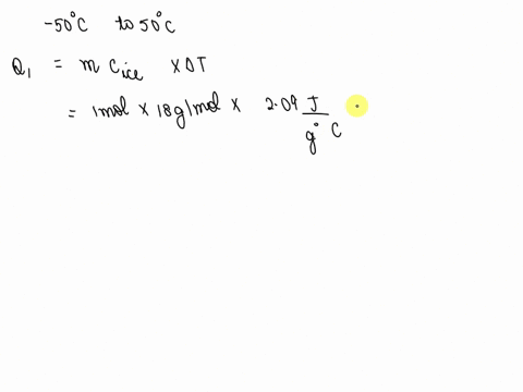 the-enthalpy-change-for-converting-100-mol-of-ice-at-500c-to-water-at-500c-is-kj-the-specific-heats-of-ice-water-and-steam-are-209-jlgk-418-jgk-and-184-jlgk-respectively-for-hzo-ahfus-601-kj-39506