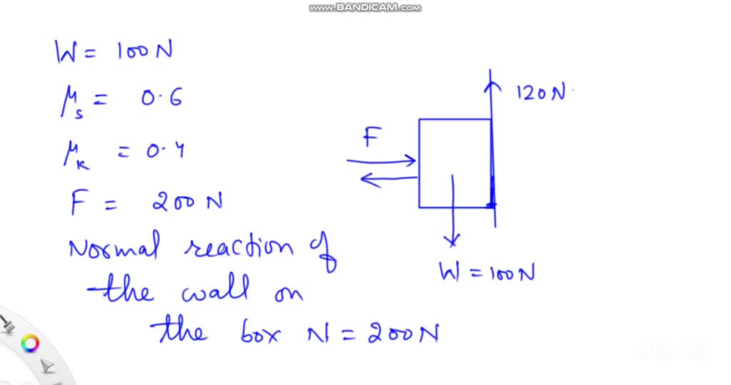 SOLVED: A 10,2 kg box is initially at rest on a rough; horizontal ...