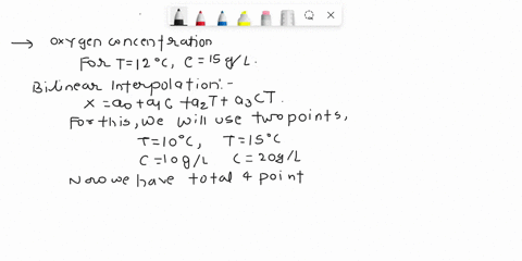 table-below-lists-values-for-dissolved-oxygen-concentration-in-water-as-a-function-of-temperature-and-chloride-concentration-use-linear-interpolation-to-determine-the-oxygen-concentration-fo-18294